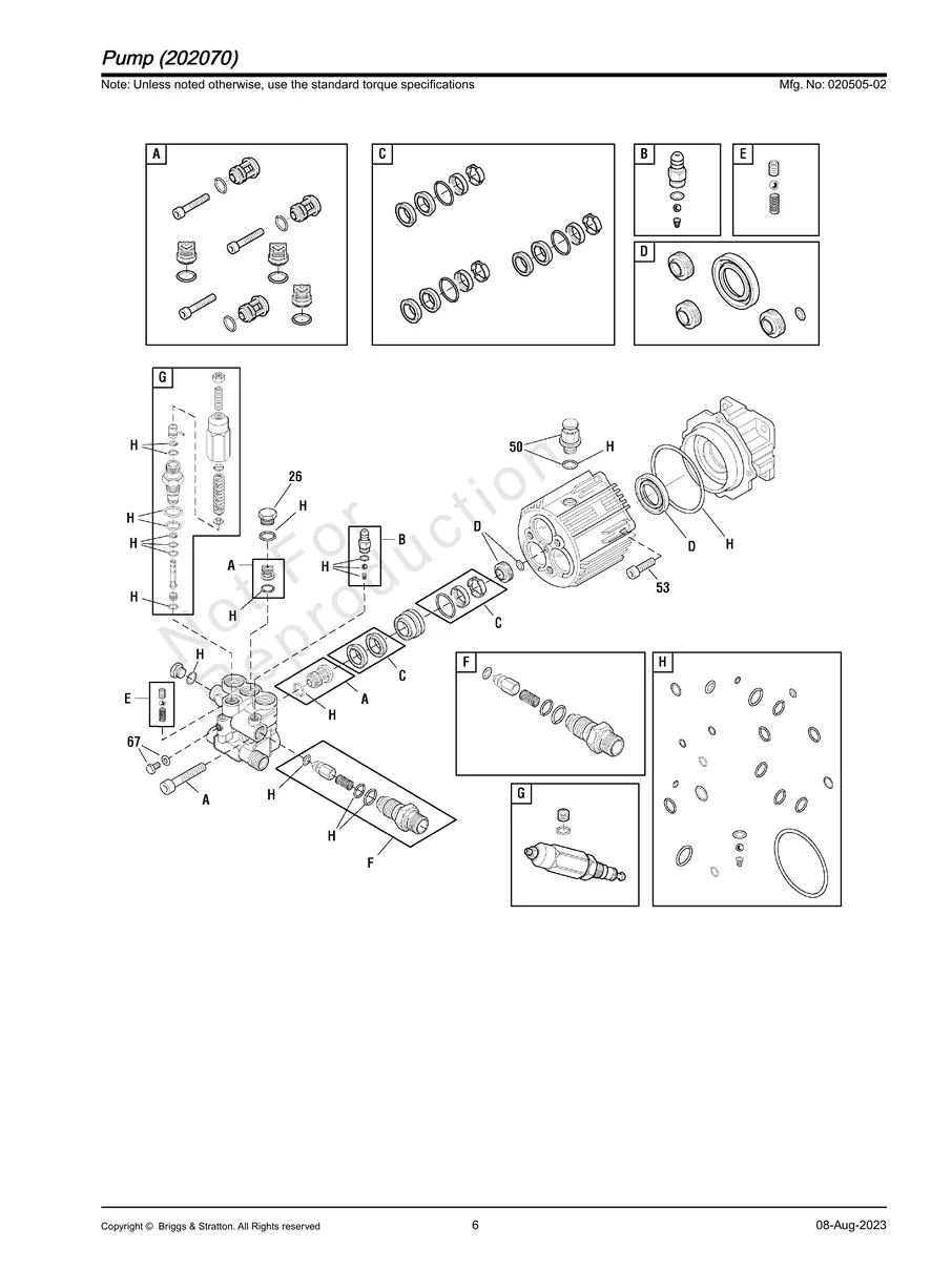 BRIGGS AND STRATTON, 020505-02, IPL.6